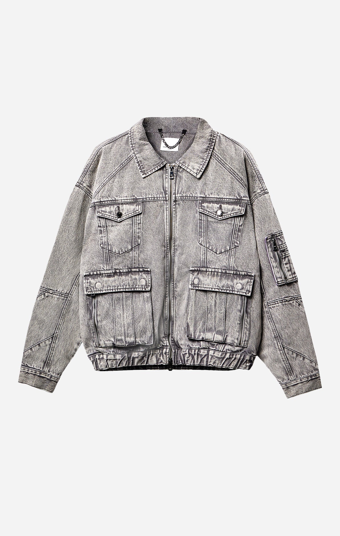 ONLY THE BLIND Silver Rock Denim Jacket