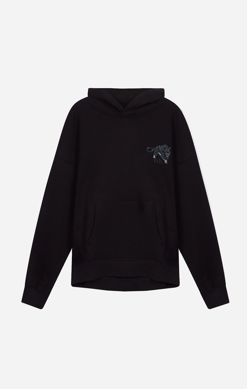 ONLY THE BLIND Triple Black Tiger Hoodie