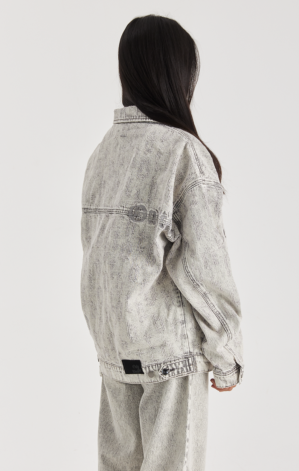 GREY ECLIPSE DENIM JACKET