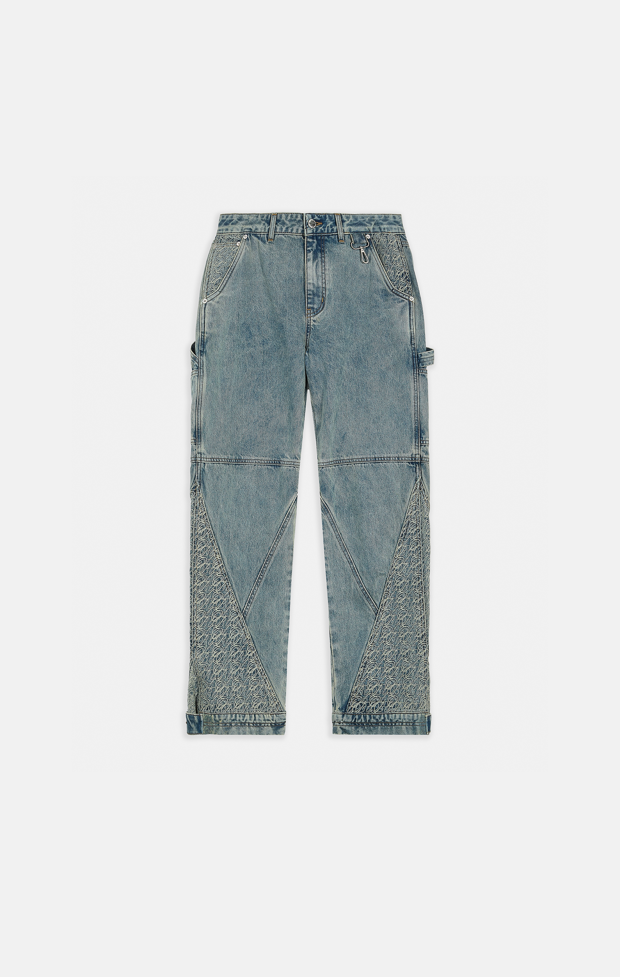 SIGNATURE STITCH DENIM JEANS