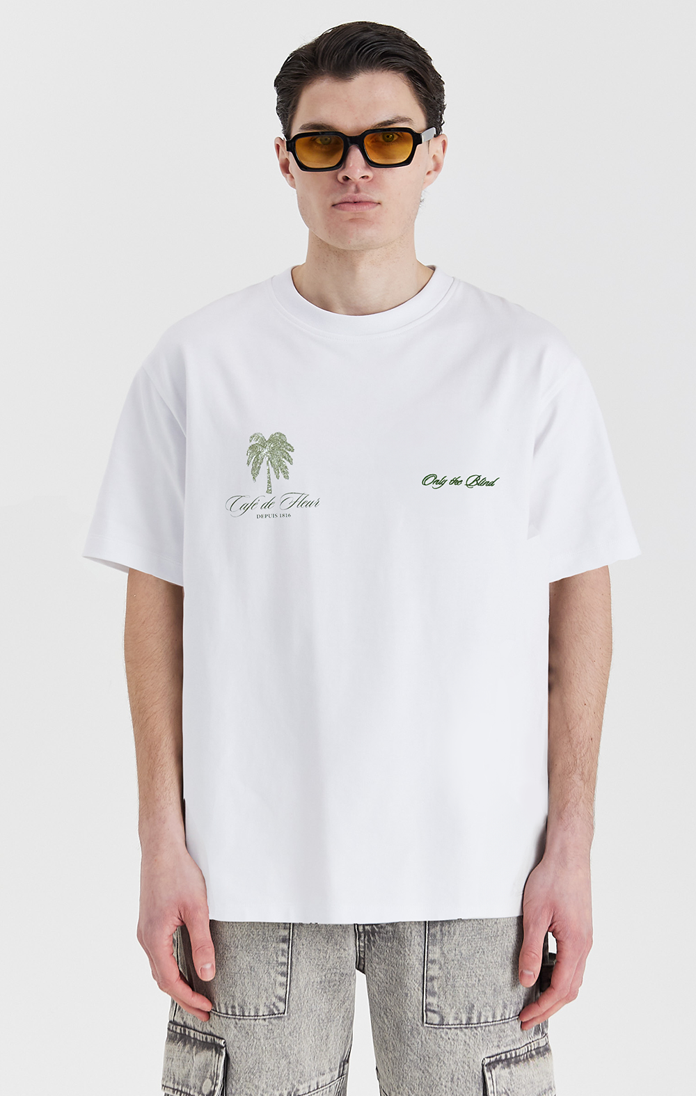 ONLY THE BLIND - CAFÉ DE FLEUR T-SHIRT