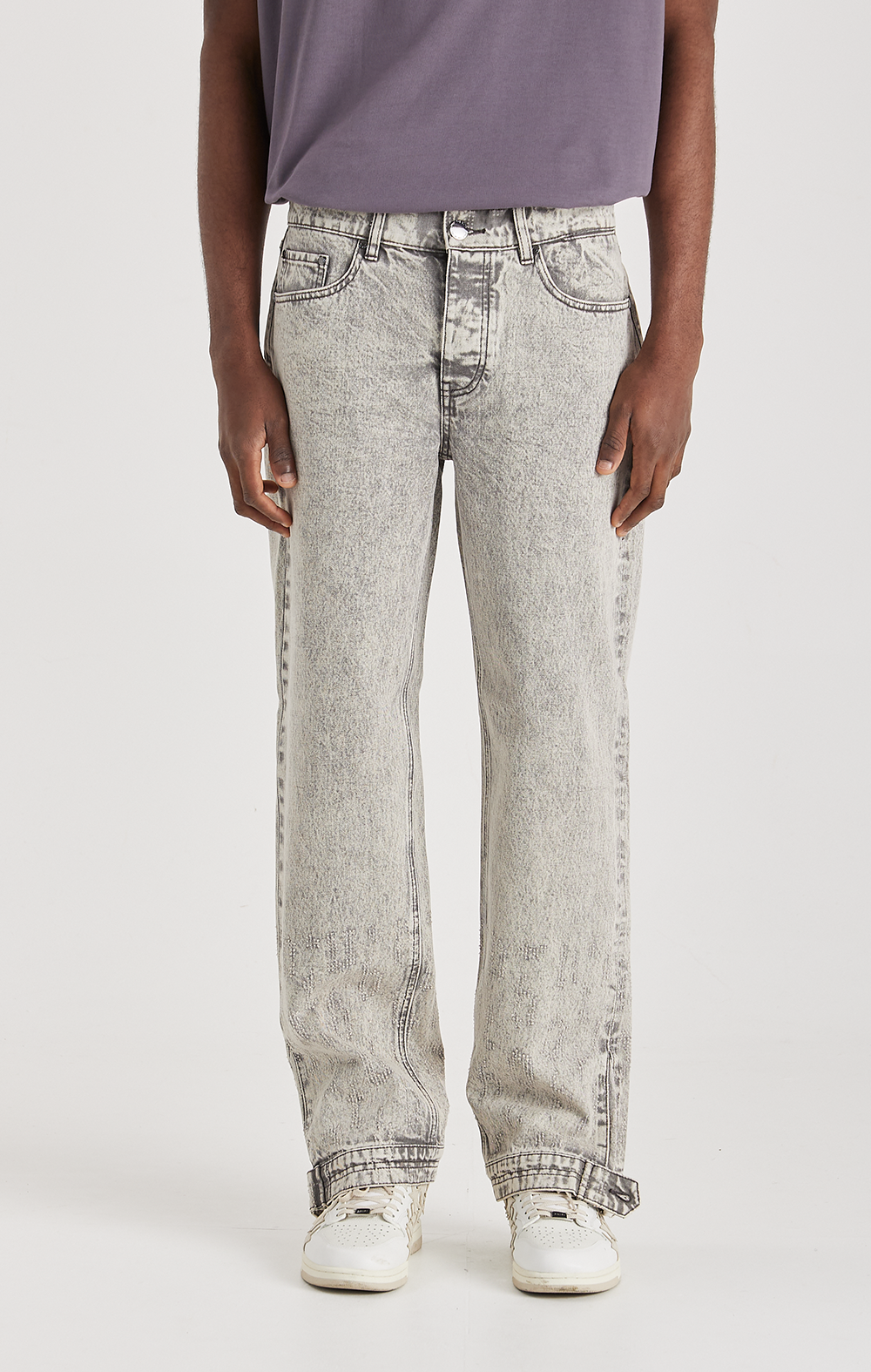 GREY ECLIPSE DENIM JEANS