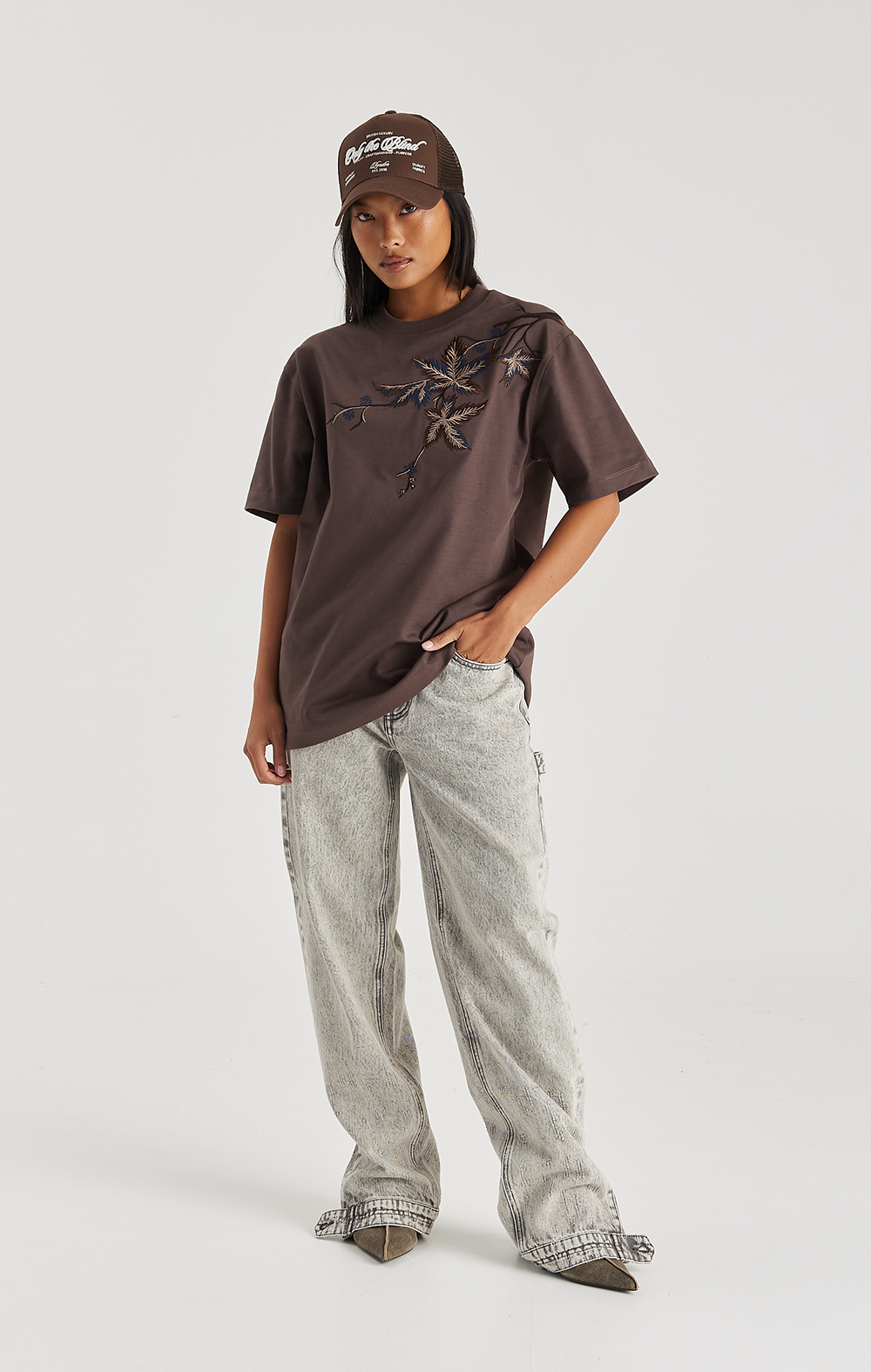 BROWN HAWTHORN T-SHIRT